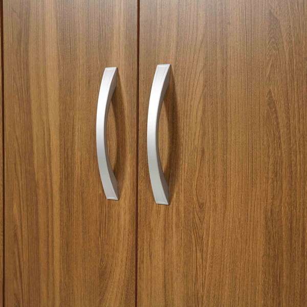 FLASH 6 DOOR WARDROBE - LIGHT BROWN | Pan Home Furnishings